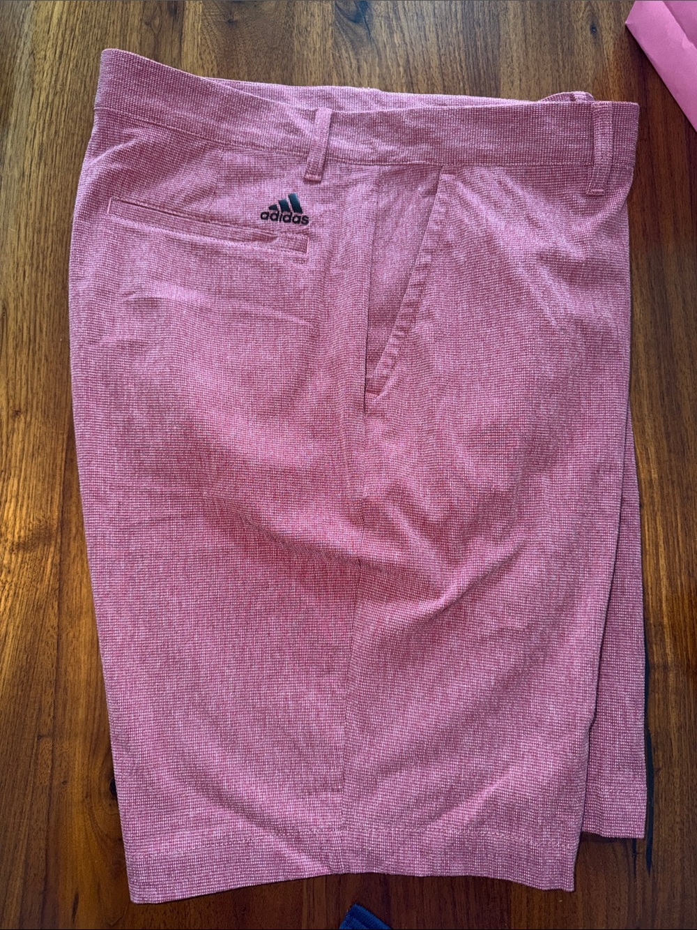 adidas Red Men's Performance Chino Shorts